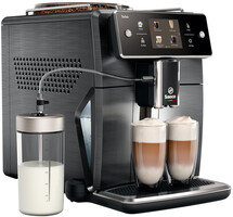 Saeco Xelsis SM7786/00 Kaffeevollautomat Edelstahl schwarz - Neu