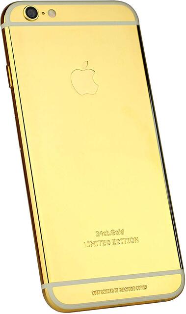 Diamond Cover 315301 High Class Apple iPhone 6 16GB 24 ct Gold veredelt