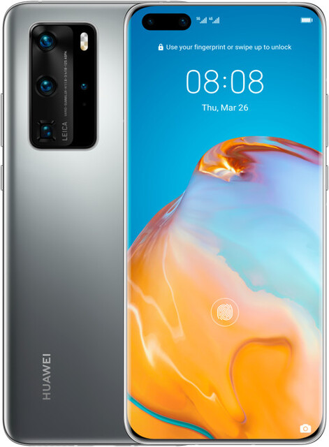 Huawei P40 Pro 256GB Dual-SIM frost silver