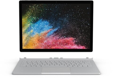 Microsoft Surface Book 2 13,5" Convertible i7 256GB SSD 8GB RAM NVIDIA Geforce GTX1050 Win 10 Pro silber