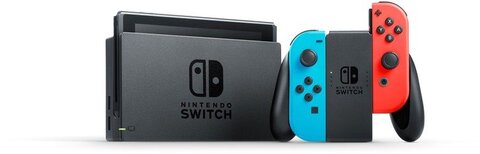 Nintendo Switch 2019 Edition neon rot blau