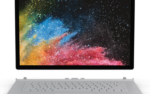 Microsoft Surface Book 2 13.5 Zoll i5 8GB RAM 128GB SSD Intel HD Graphics 620 Win10 silber