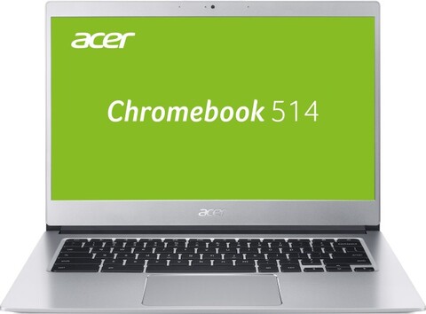 Acer ChromeBook 514 14 Zoll Pentium N4200 1.1GHz 4GB RAM 64GB eMMC silber