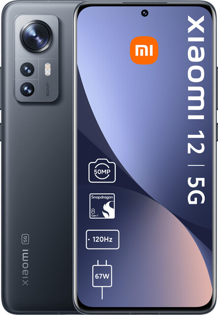 Xiaomi 12 256GB Dual-SIM grau