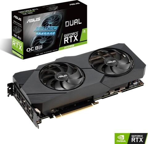 Refurbished ASUS Dual GeForce RTX 2070 Super OC Evo 8GB GDDR6 für 216.00 EUR