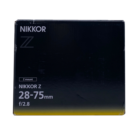 Nikon Nikkor Z 28-75mm f.2,8 Standardzoom Objektiv schwarz