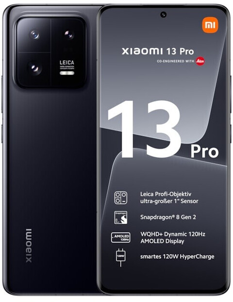 Xiaomi 13 Pro 256GB Dual-SIM ceramic black