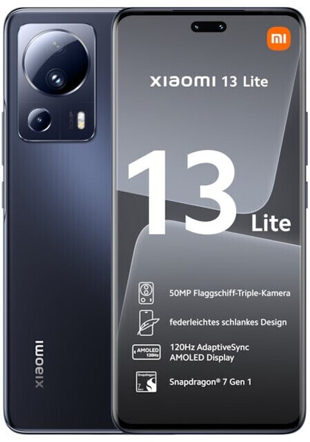 Xiaomi 13 Lite 128GB Dual-SIM black