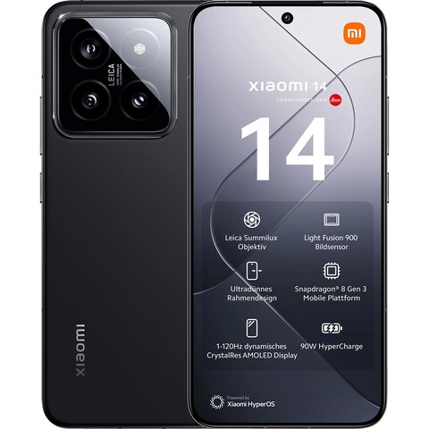 Xiaomi 14 512GB Dual-SIM black