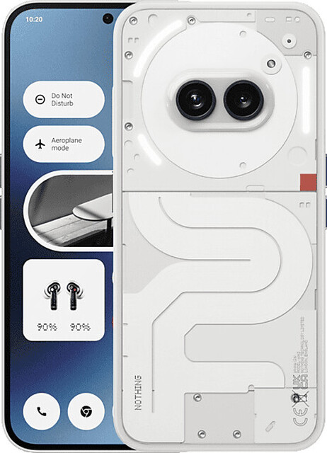 Nothing Phone 2a 256GB Dual-SIM milchweiß