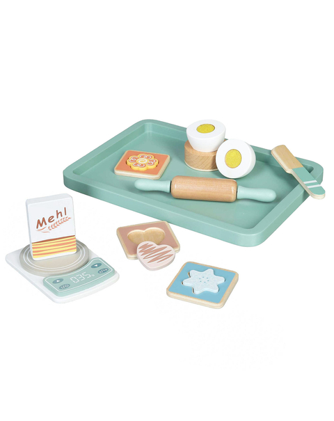 Tausendkind Backset BISCUITS 14-teilig aus Holz – Spielzeug für Kinder - Neu