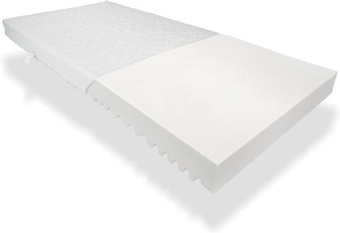 PARADIES Kindermatratze 90x200 cm Antonia, Jugendmatratze Öko-Tex Zertifiziert Standard 100 Klasse 1, Rollmatratze 90x200, Schaumstoffmatratze Härtegrad H2