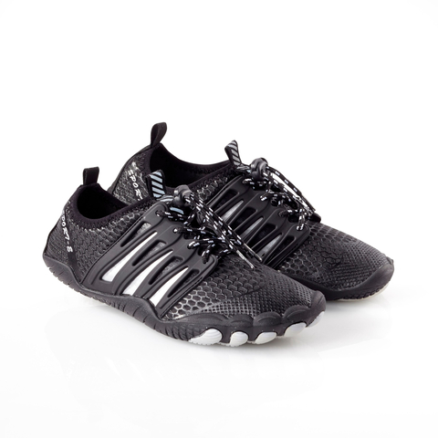 Orbisana Barfußschuh „Haiti“, schwarz/silber Größe: 38