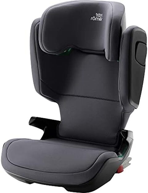 Britax RömerKindersitz 15-36 kg KIDFIX M i-SIZE, mit ISOFIX und Beluftung, 100 - 150 cm (i-SIZE), 3,5 bis 12 Jahre, Storm Grey