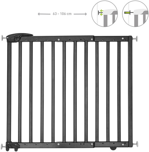 Badabulle Türschutzgitter Deco Pop Black