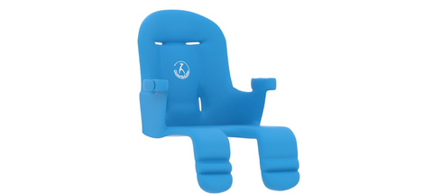 QuarttoLino® Sitzkissen robust Polyamid Blau – Hochstuhl Zubehör - Neu