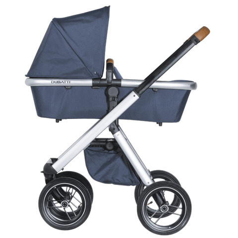 Dubatti One Gestell und Rahmen Silver/Cognac – Kinderwagenrahmen - Neu