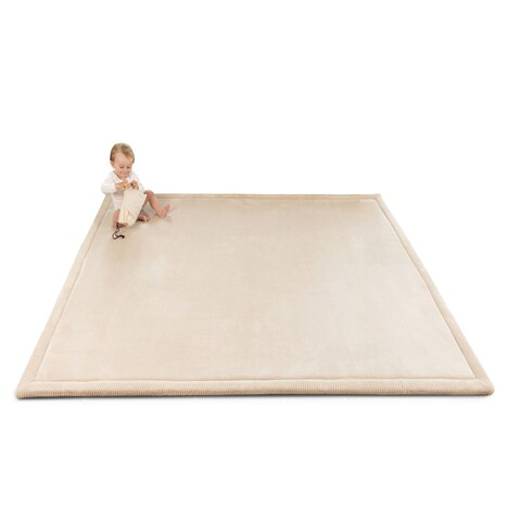 Hakuna Matte Kinderteppich mit Memory-Schaum 150x200 cm beige