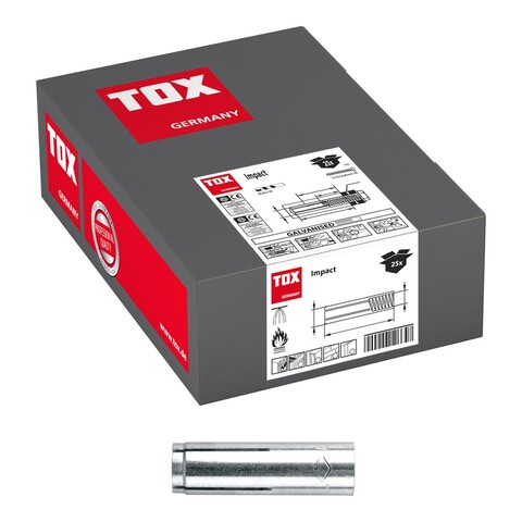 TOX Einschlaganker Impact A4 M20x80 mm – Schwerlastdübel für Beton - Neu