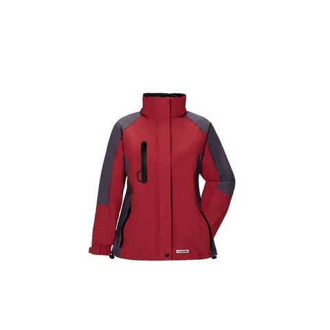 Planam Shape Damen Winterjacke Gr.M rot/grau