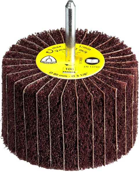 KLINGSPOR NCS 600 Vlies Schleifmop 258947 Ø 80x50 mm Schaft - Neu