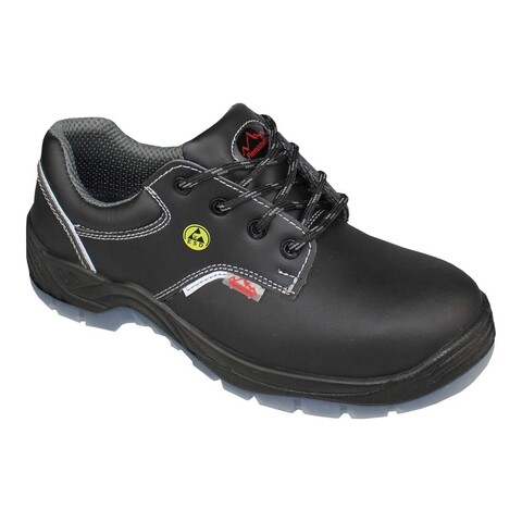 Hase Coruna ESD S3 Sicherheitshalbschuh Größe 45, schwarz - Neu