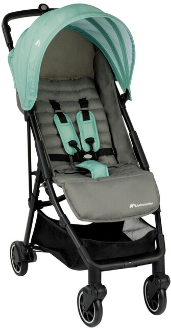 Bebeconfort Teeny 3D Buggy Kinderwagen mit Tragetasche grau grün