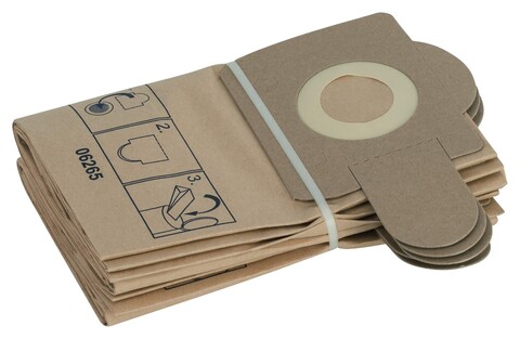 Bosch Staubsaugerbeutel Papierfilterbeutel,5 Stück, für Staubsauger