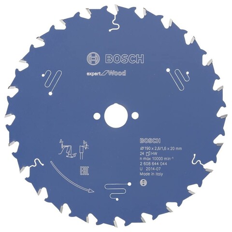 Bosch Kreissägeblatt Expert for Wood 190x20x2,6mm 24 Zähne - Neu