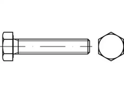 CAB FASTENING Sechskantschrauben ISO 4017 8.8 M8x110 - Neu