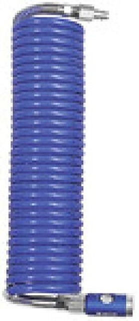 RIEGLER Spiralschlauch-Kupplung-Set Sicherheitskupplung PA 10x8 5m - Neu