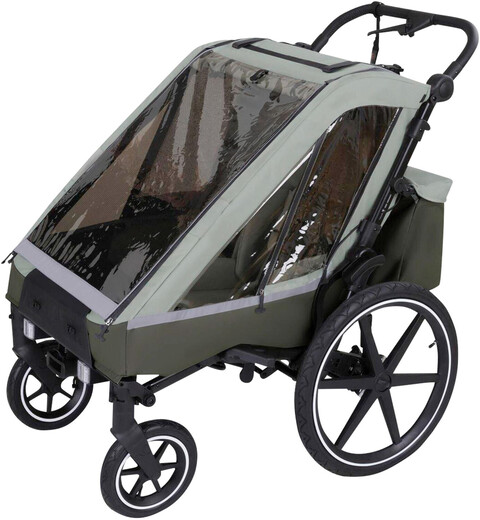 ABC Design Fahrradanhänger Tour olive