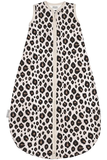 Meyco Babyschlafsack rund Leopard Sand Melange – 100% Baumwolle - Wie neu