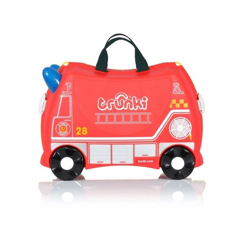trunki Kinderkoffer Feuerwehrauto Frank