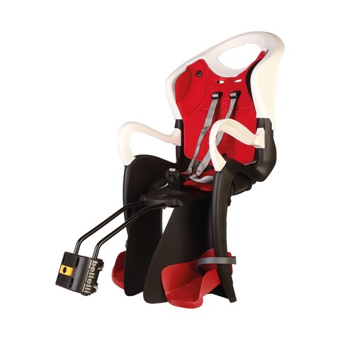 Kindersitz Fahrrad Tiger B-Fix Weiß/Rot