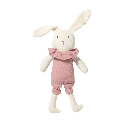 Nordic Coast Company Kuscheltier Hase Bella aus Musselin - Neu