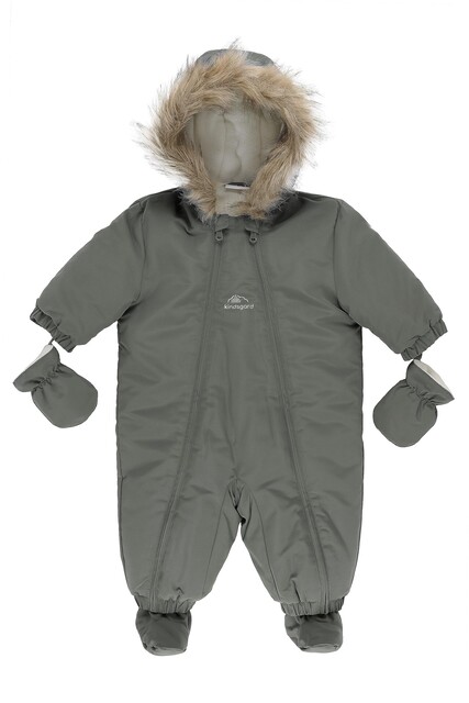 Kindsgard Schneeanzug Vinta Creme – Warmer Baby Overall mit Fleecefutter - Neu