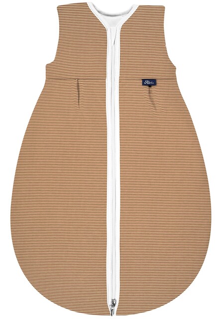 ALVI Mäxchen Thermo Starfish taupe/weiß – Baby-Schlafsack - Wie neu