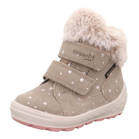 Superfit Groovy 2.0 Stiefel beige – Kinder Winterstiefel mit GORE-TEX - Wie neu