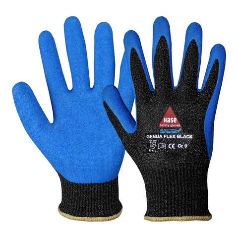 Hase Genua Flex Black Schnittschutzhandschuh aus Sinomac® Hybridgarn - Neu