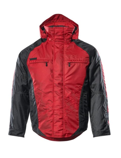 Mascot Winterjacke Frankfurt G R??E 3Xl, Rot/Schwarz
