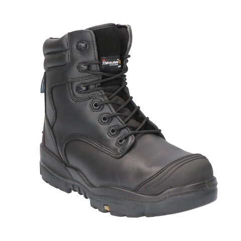 Bata Helix Longreach Black Zip S3 Knöchelstiefel Größe 47 - Neu