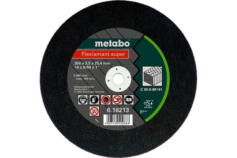 Metabo Flexiamant Super Trennscheibe 350x3,5x25,4mm für Stein - Neu