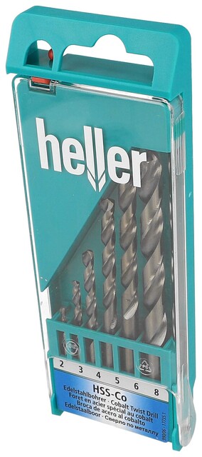 Heller HSS-Co Cobalt-Edelstahlbohrer DIN 338 RN 10 mm - Neu