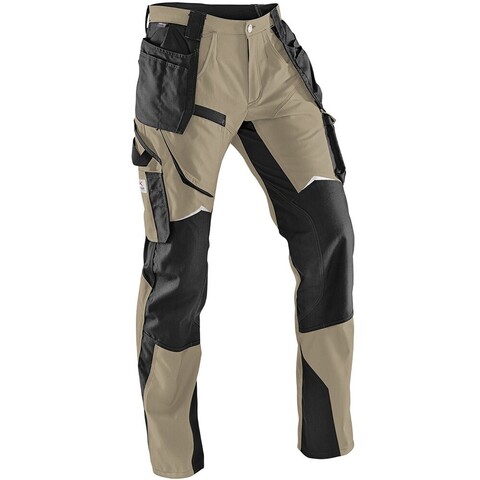 Kübler PRACTIQ Arbeitshose 2351 sandbraun/schwarz Größe 31 - Neu