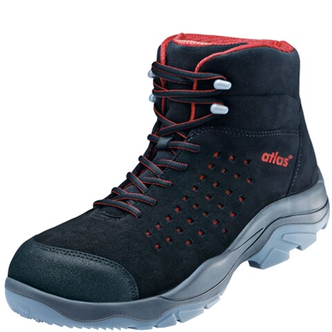 Atlas Kn?Chelhoher Sicherheits Schuh Sl 32 Esd S1, Weite 10 G