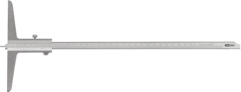 Ks Tools Tiefenmessschieber Mi T Messstift, 0-80Mm