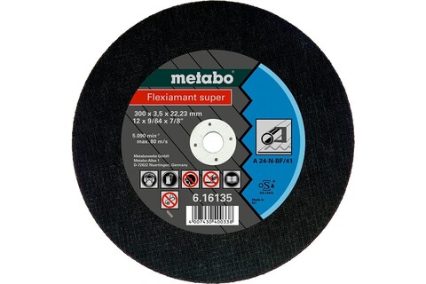 Metabo Flexiamant Super 300x3,5x20,0 Trennscheibe für Stahl - Neu