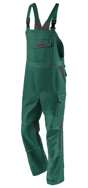 Kübler Image Dress Latzhose Moosgrün/Anthrazit 11 - Neu