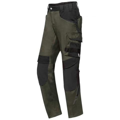 Bp? Stretch-Arbeitshose Mit Kn Iepolstertaschen, Schwarz, Gr.